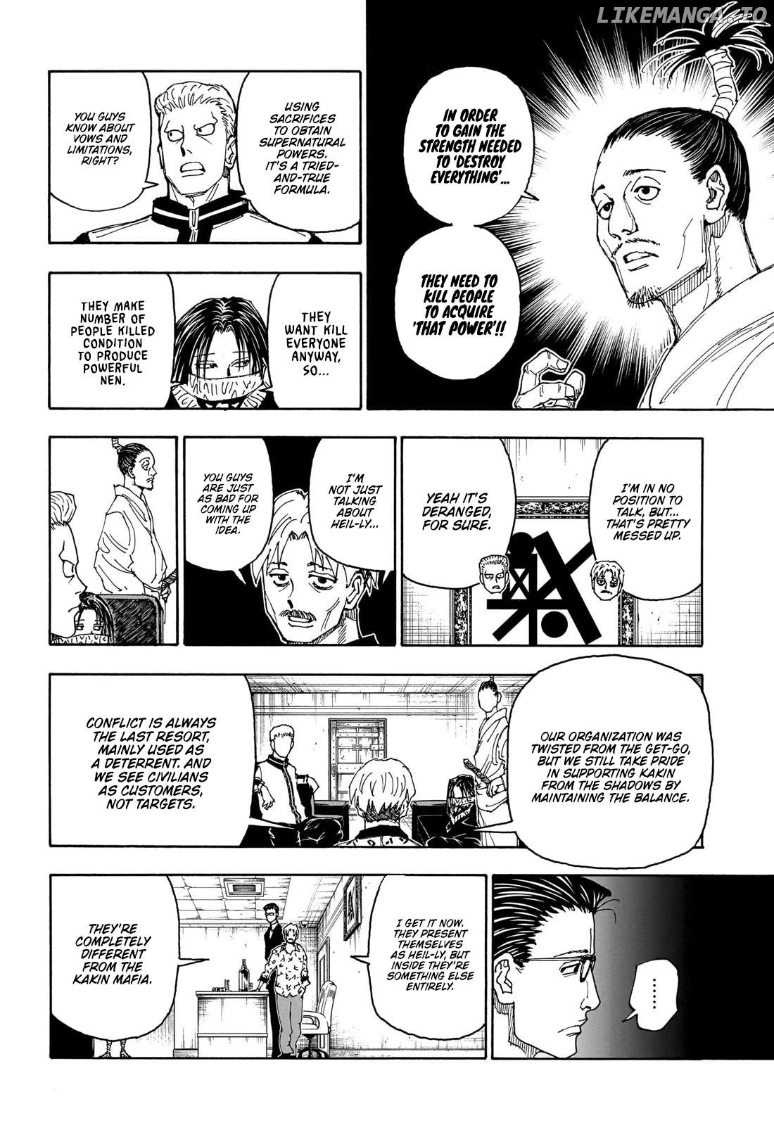 Hunter x Hunter, Chapter 405 image 15